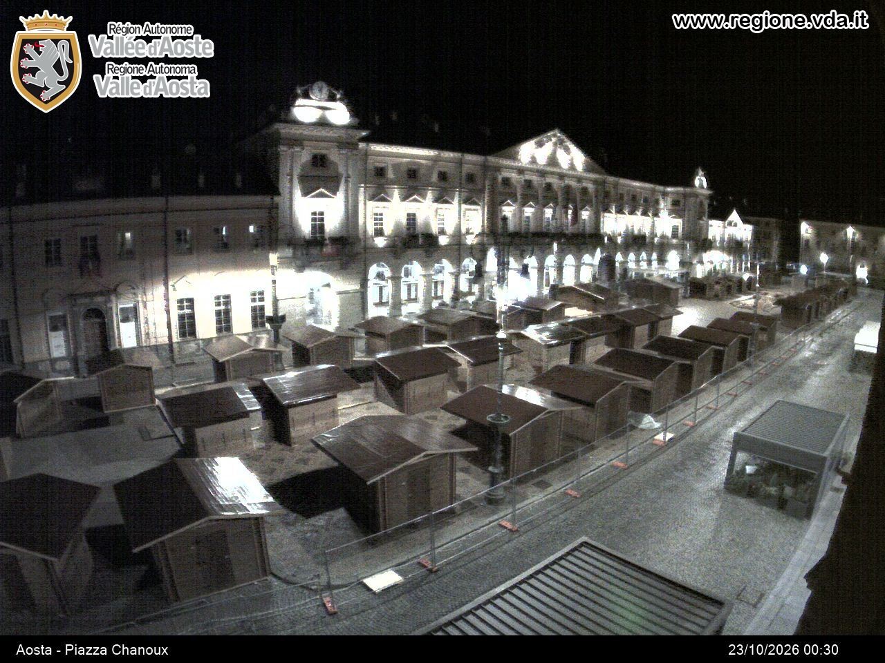 Archived image Webcam Aosta, Piazza Emile Chanoux