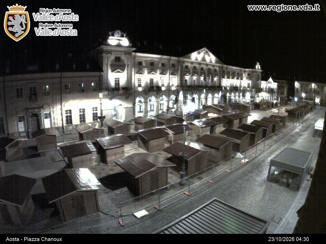 Archived image Webcam Aosta, Piazza Emile Chanoux