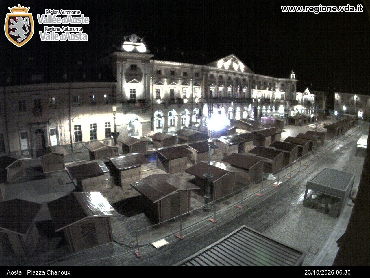 Archived image Webcam Aosta, Piazza Emile Chanoux