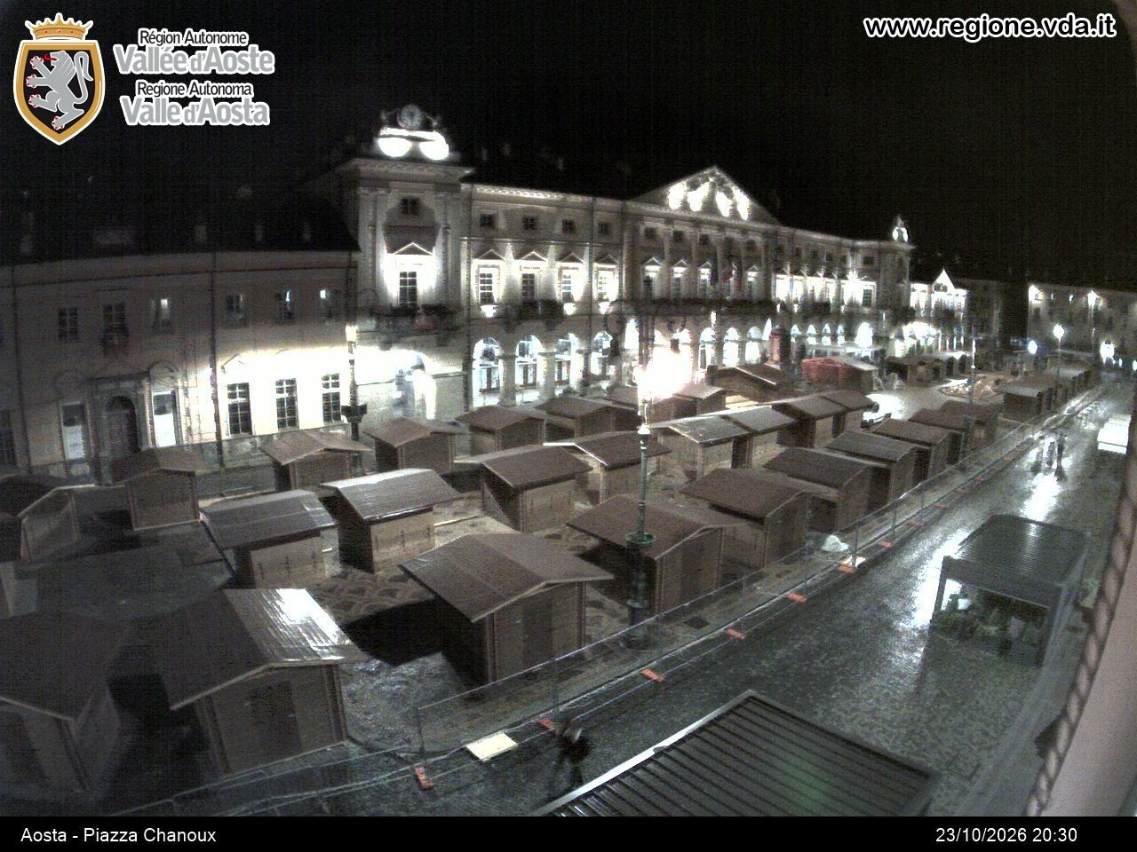 Archived image Webcam Aosta, Piazza Emile Chanoux