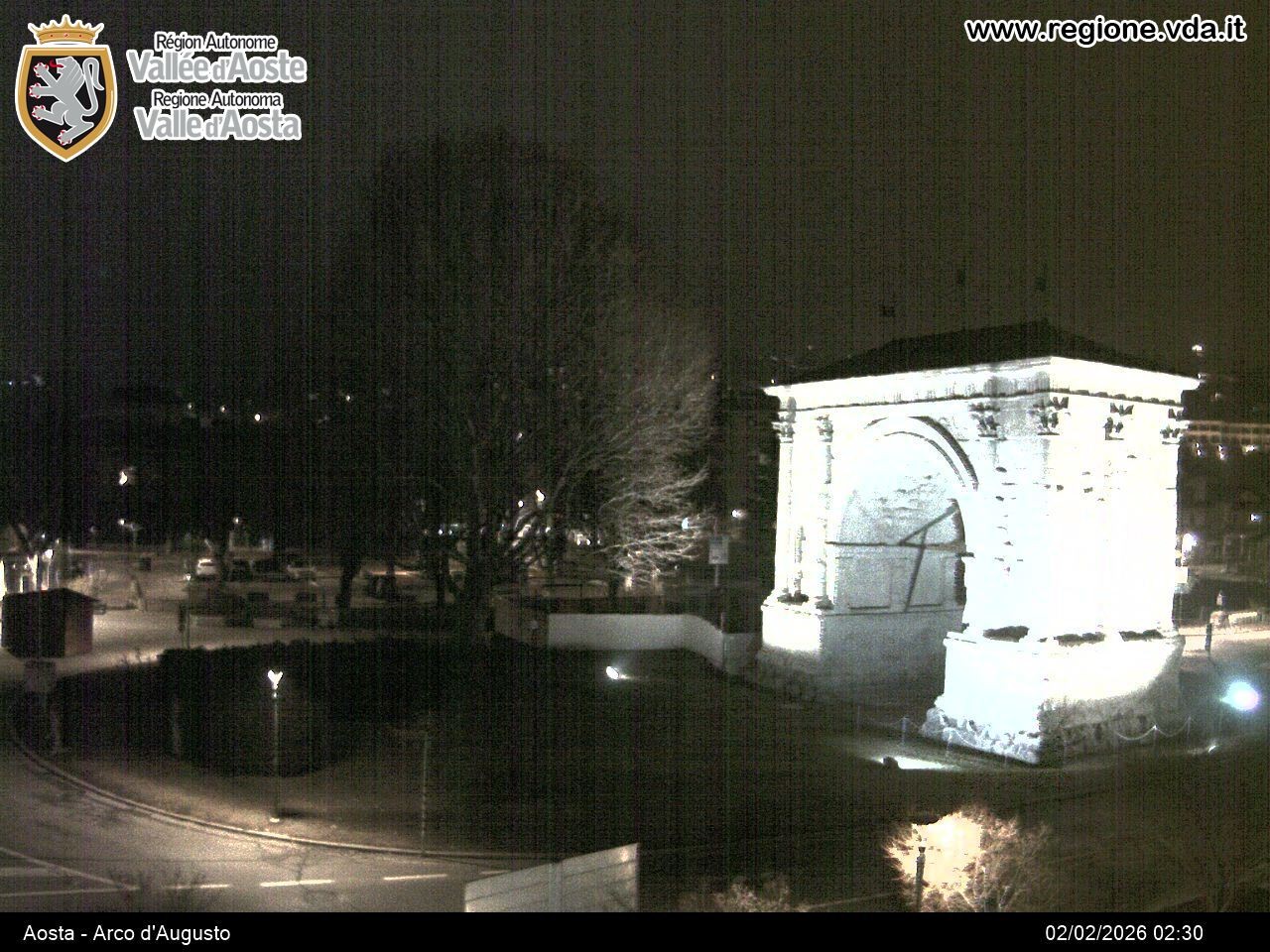 Archiv Foto Webcam Piazza Arco d'Augusto, Aosta