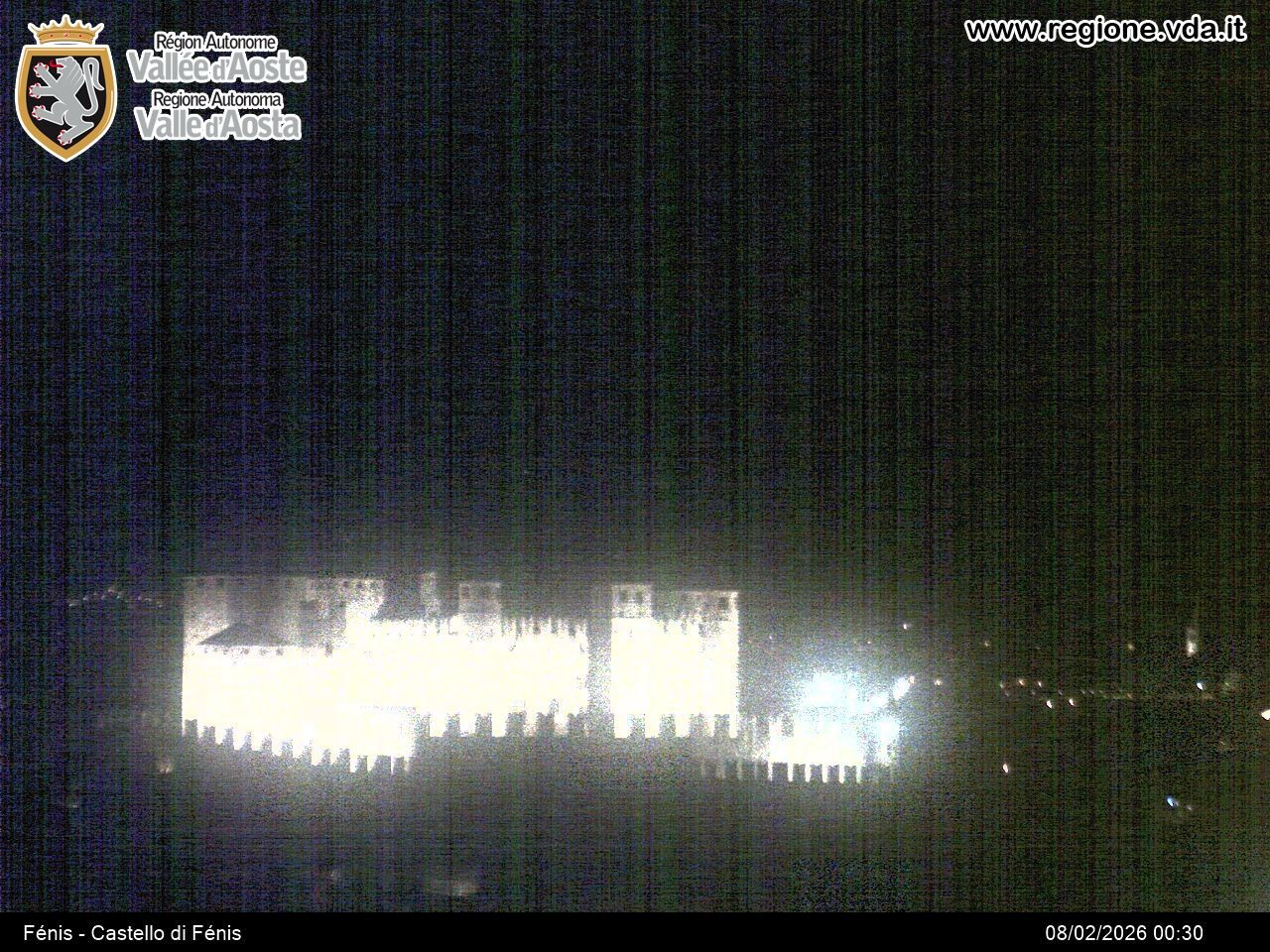 Archiv Foto Webcam Aostatal, Schloss Fenis