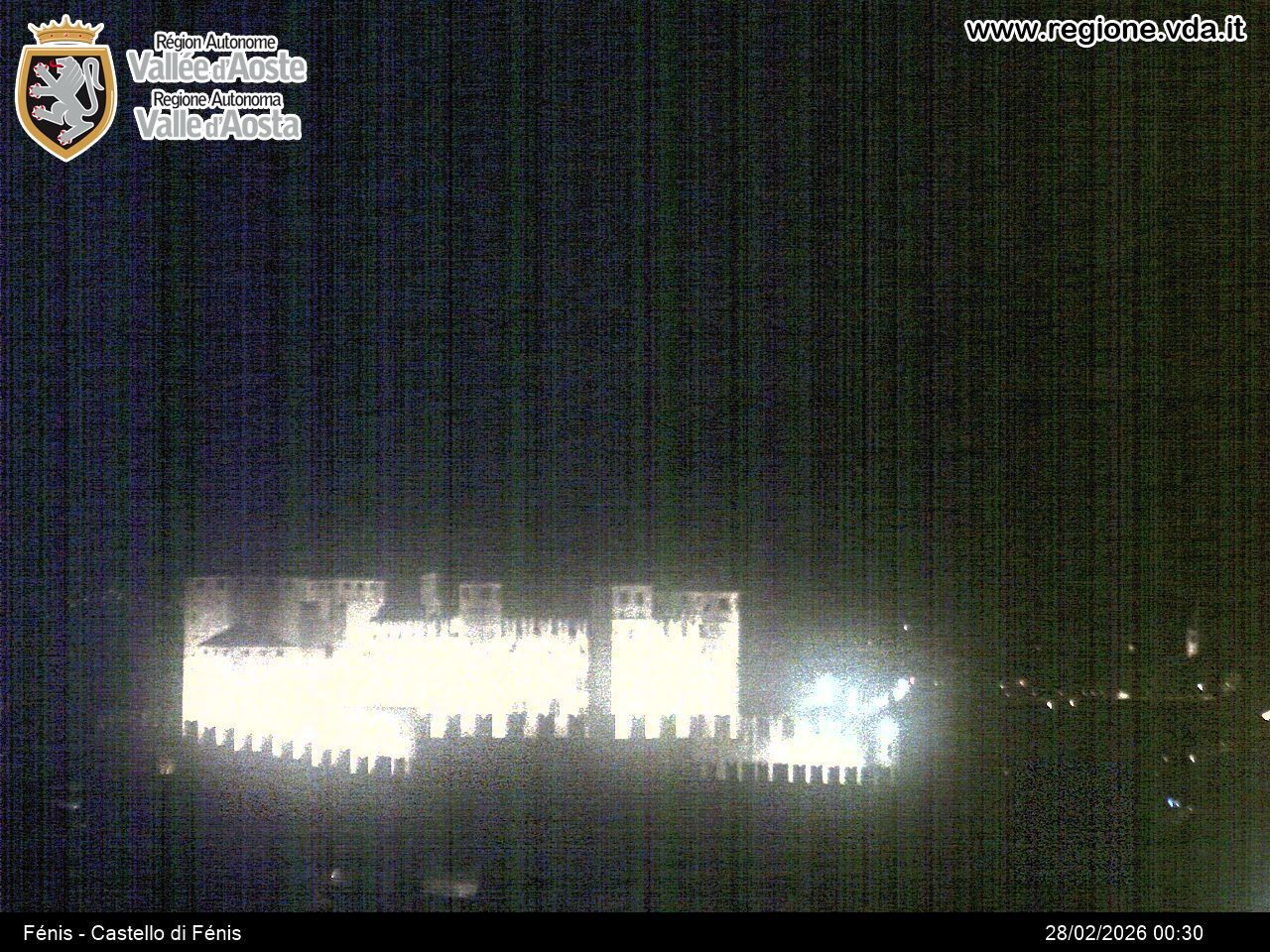 Archiv Foto Webcam Aostatal, Schloss Fenis