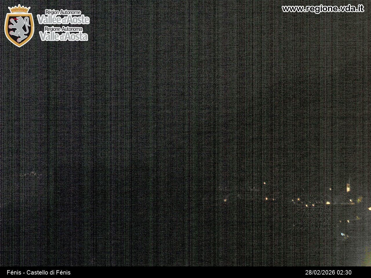 Archiv Foto Webcam Aostatal, Schloss Fenis