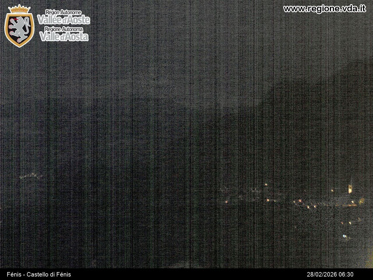 Archiv Foto Webcam Aostatal, Schloss Fenis
