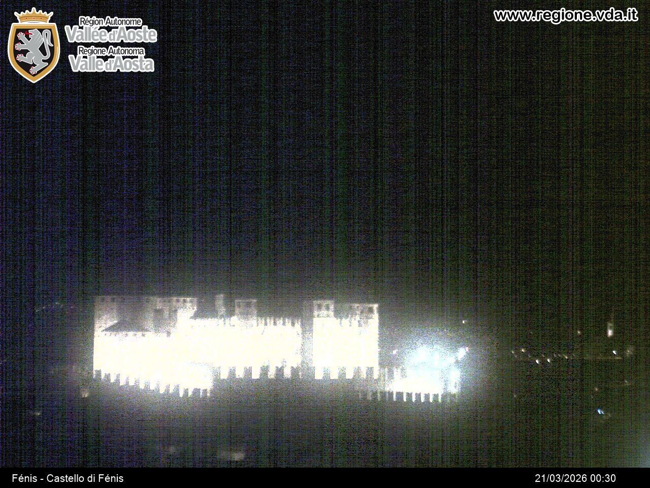 Archiv Foto Webcam Aostatal, Schloss Fenis