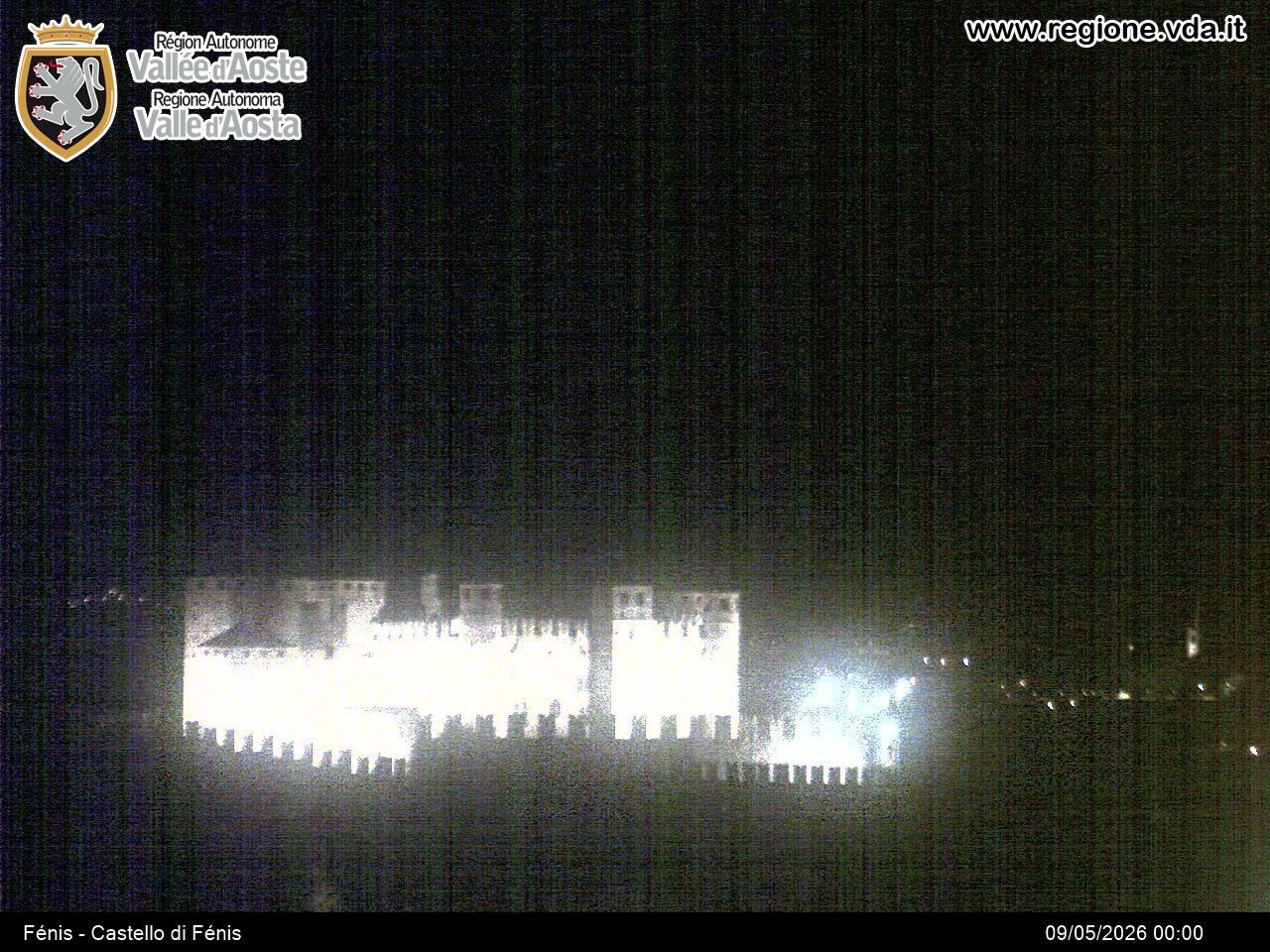 Archiv Foto Webcam Aostatal, Schloss Fenis