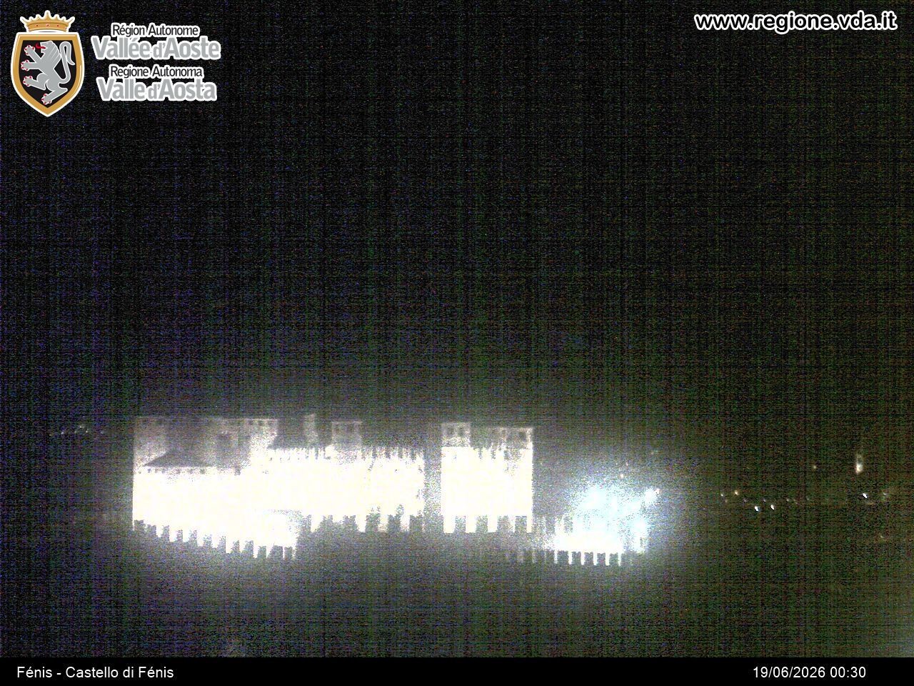 Archiv Foto Webcam Aostatal, Schloss Fenis