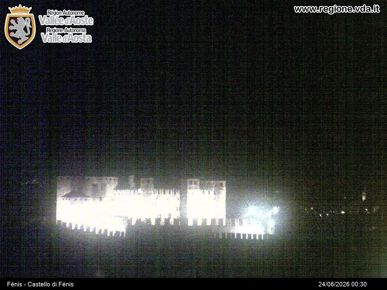 Archiv Foto Webcam Aostatal, Schloss Fenis
