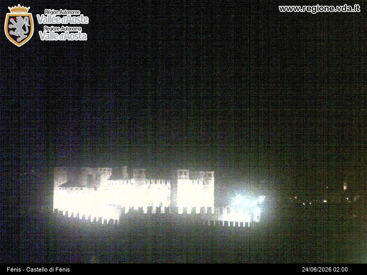 Archiv Foto Webcam Aostatal, Schloss Fenis