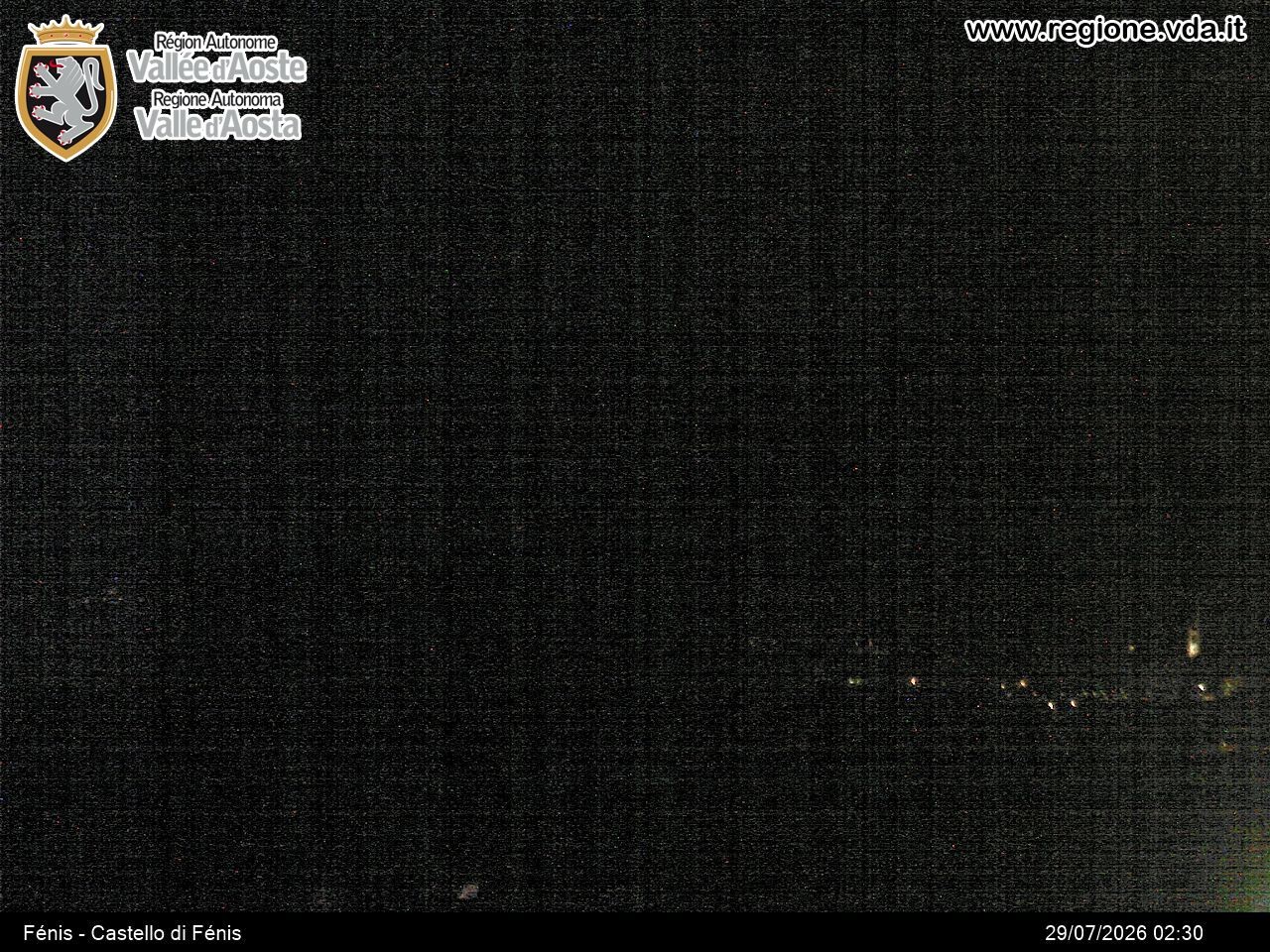 Archiv Foto Webcam Aostatal, Schloss Fenis