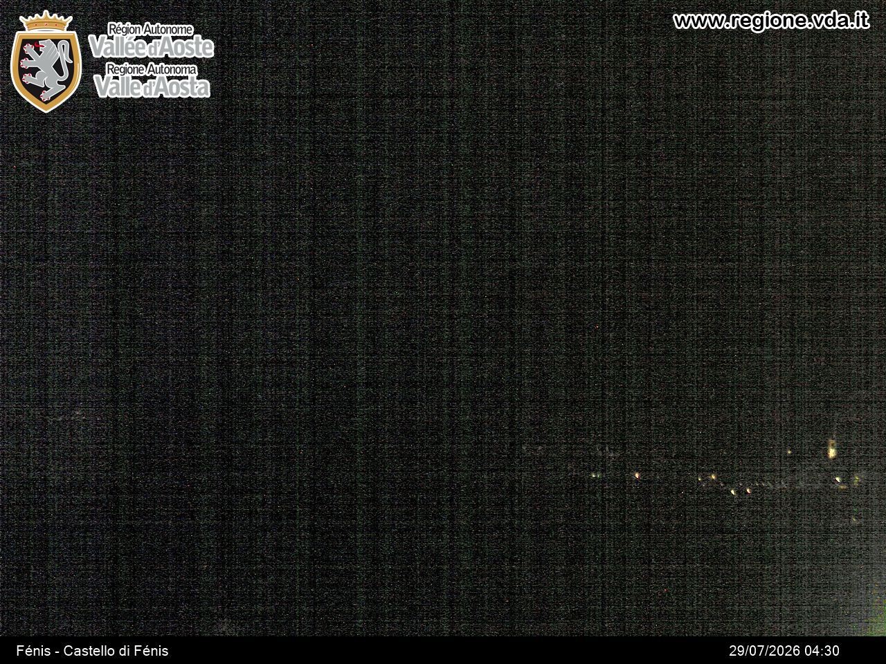 Archiv Foto Webcam Aostatal, Schloss Fenis