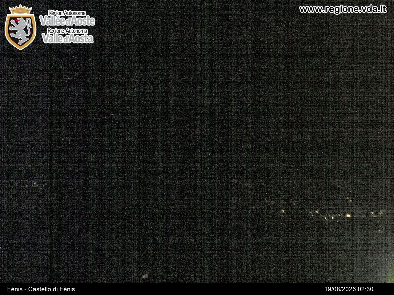 Archiv Foto Webcam Aostatal, Schloss Fenis