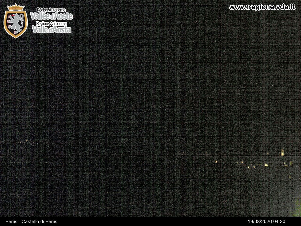 Archiv Foto Webcam Aostatal, Schloss Fenis
