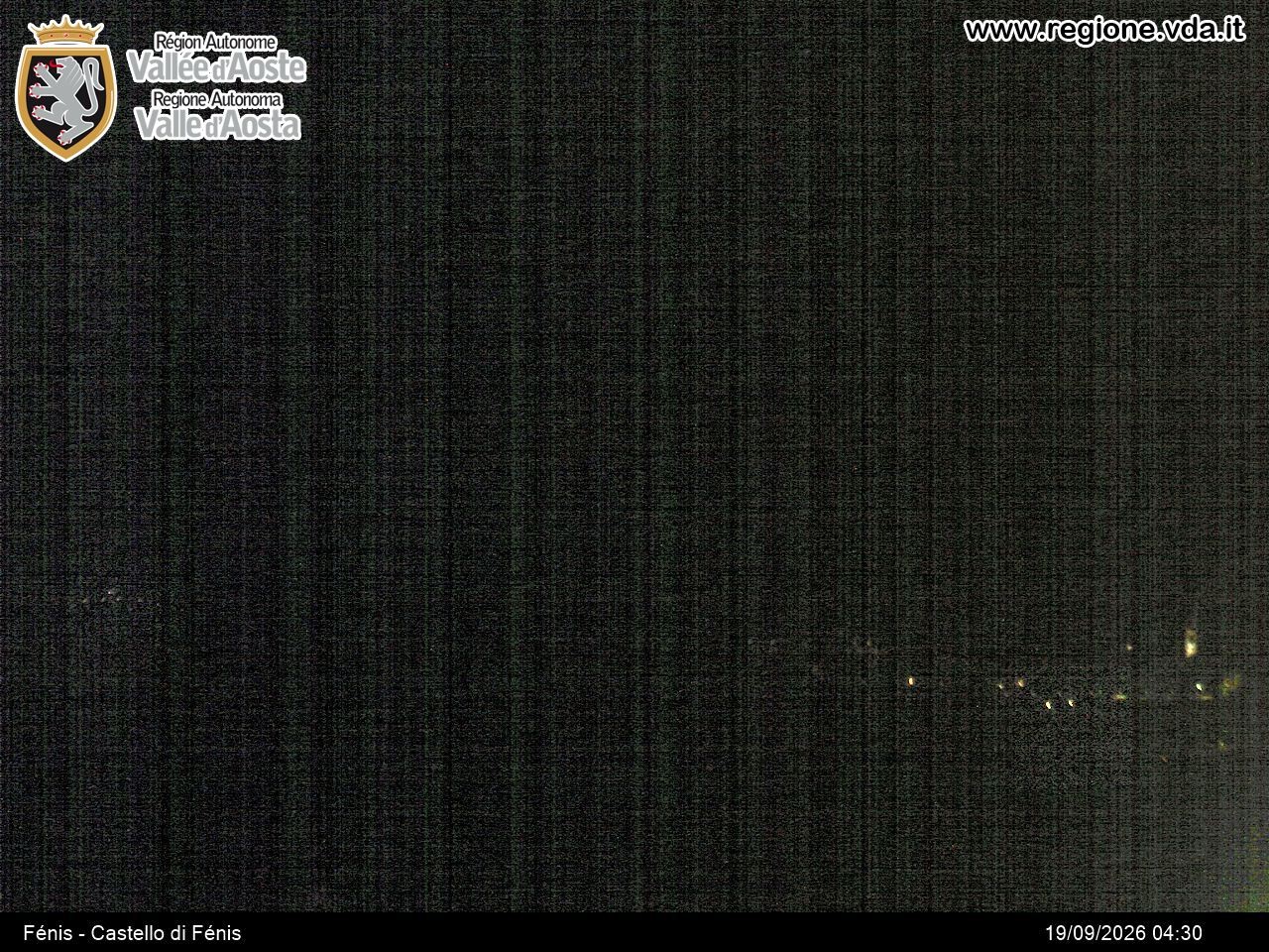 Archiv Foto Webcam Aostatal, Schloss Fenis