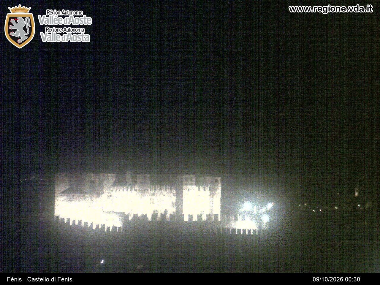 Archiv Foto Webcam Aostatal, Schloss Fenis