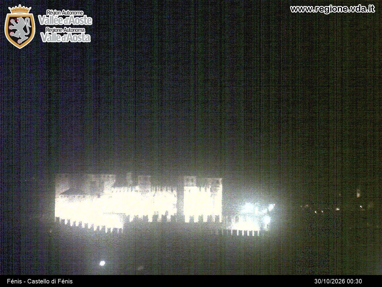 Archiv Foto Webcam Aostatal, Schloss Fenis