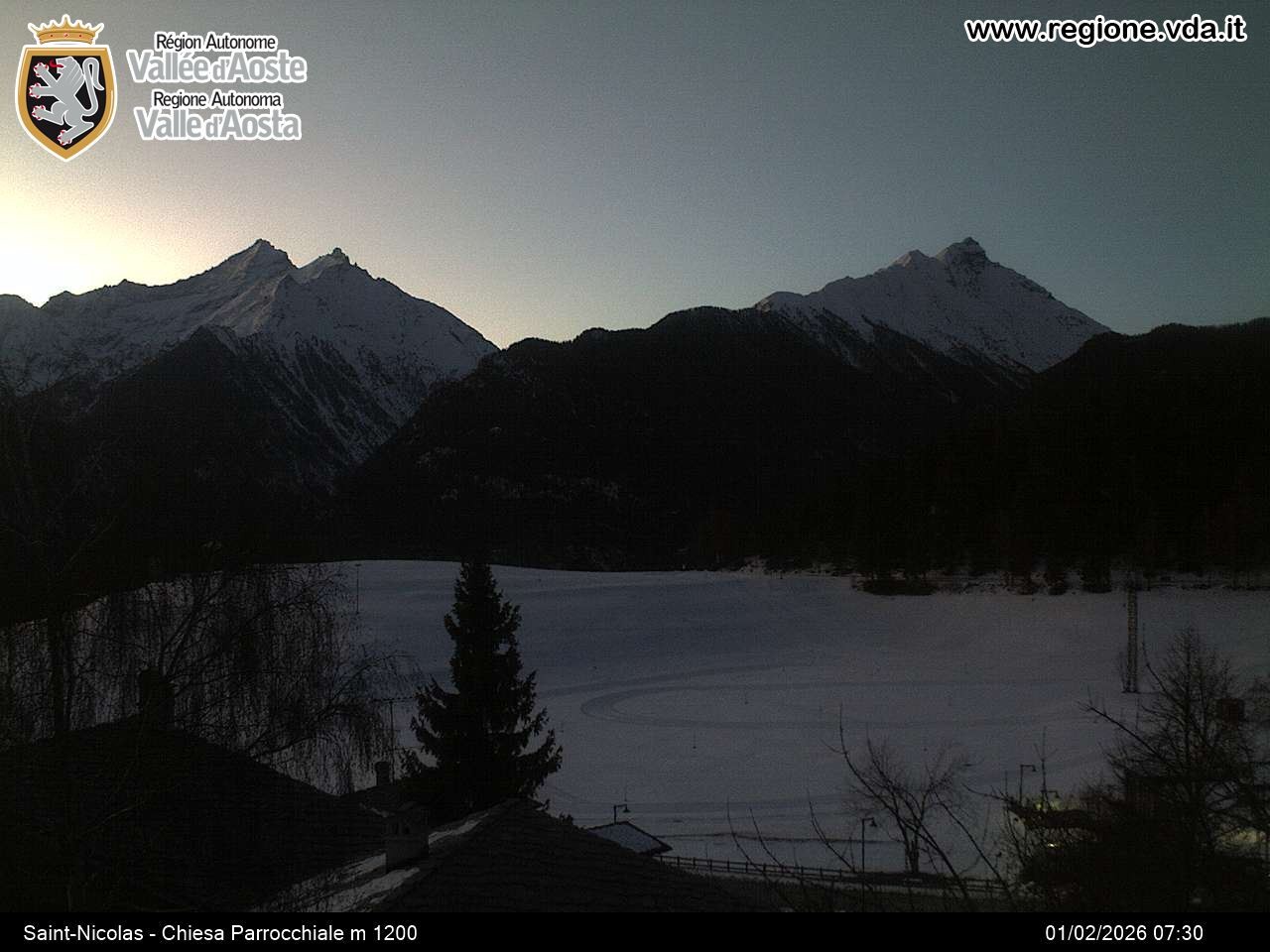 Archiv Foto Webcam Aostatal, Saint-Nicolas
