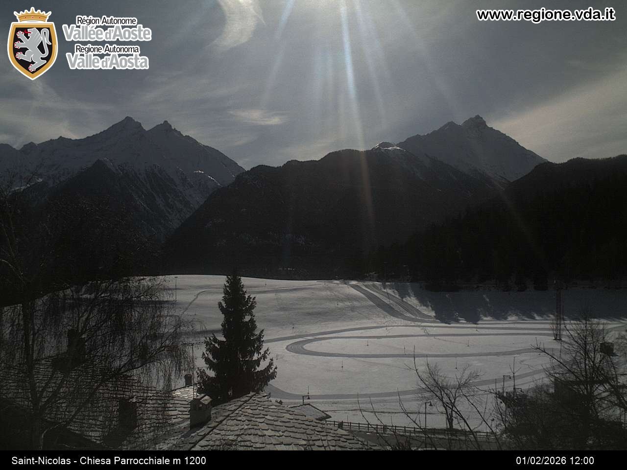 Archiv Foto Webcam Aostatal, Saint-Nicolas