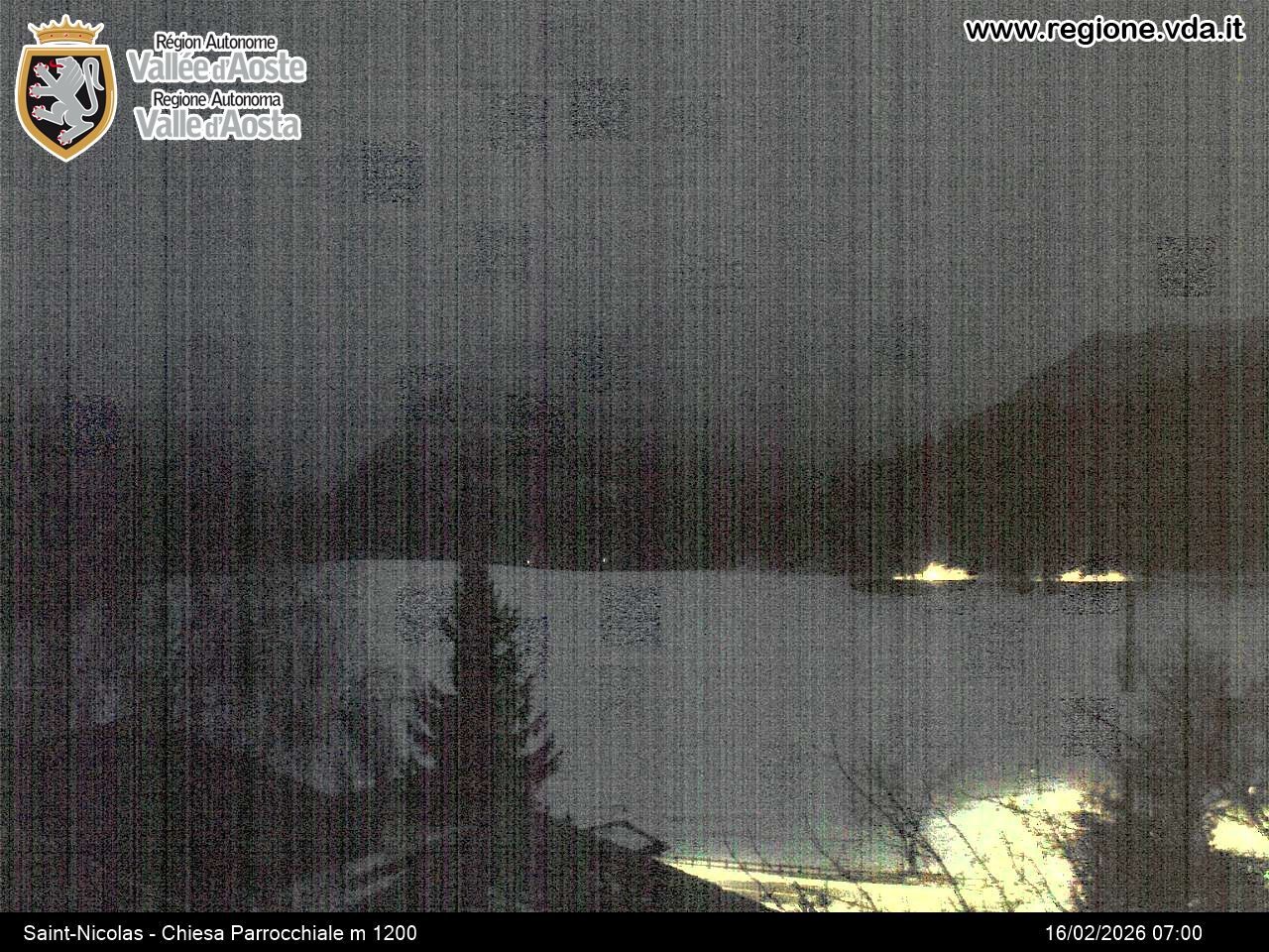 Archived image Webcam Aosta Valley, Saint-Nicolas