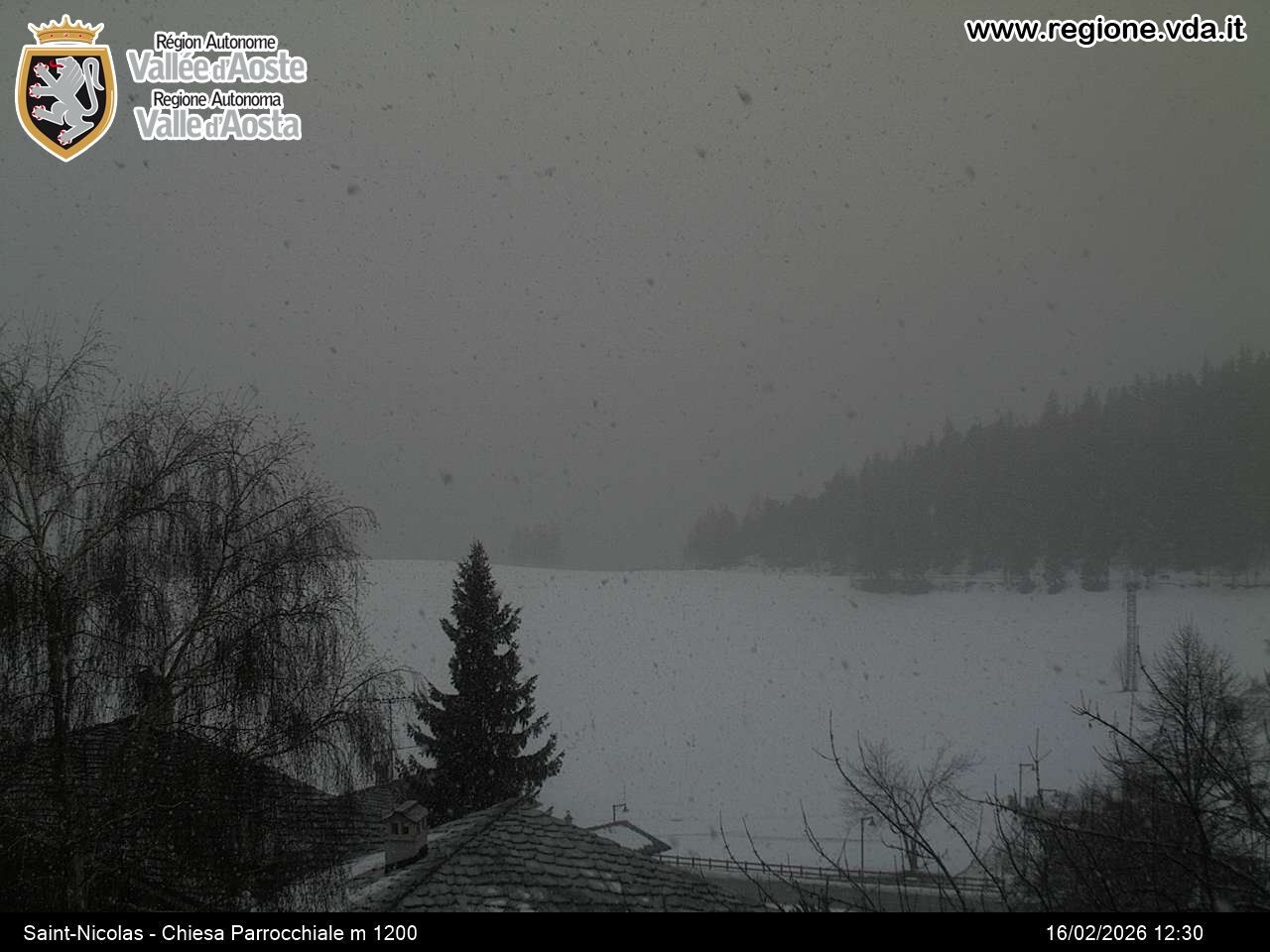 Archived image Webcam Aosta Valley, Saint-Nicolas