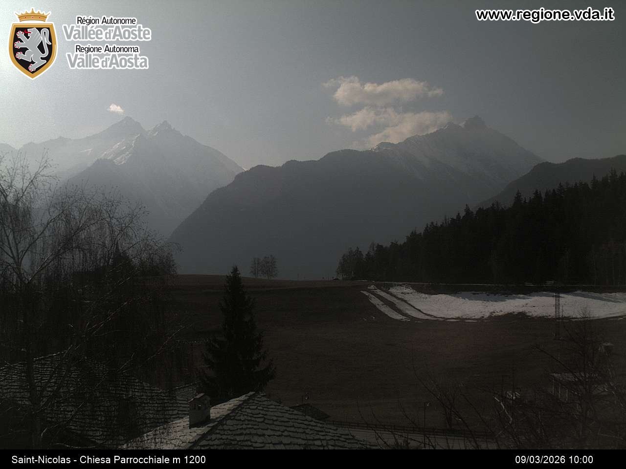 Archiv Foto Webcam Aostatal, Saint-Nicolas