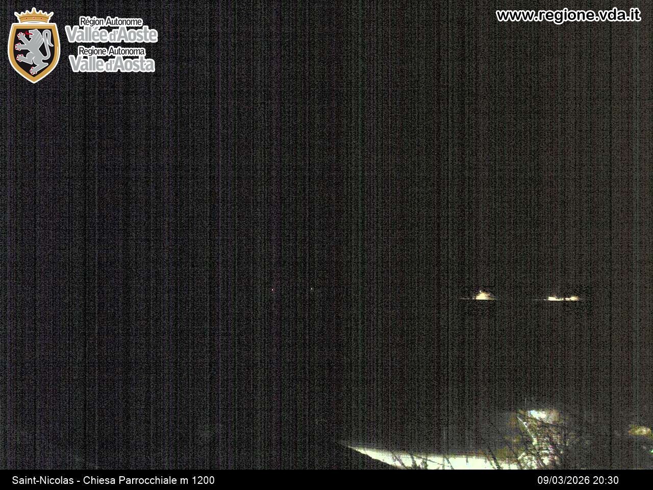Archiv Foto Webcam Aostatal, Saint-Nicolas