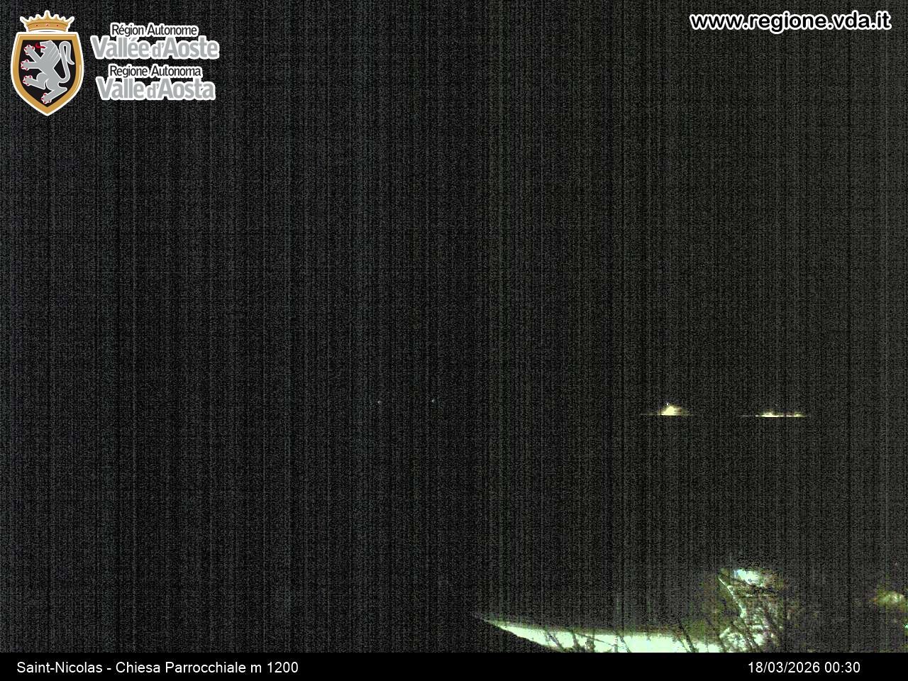 Archiv Foto Webcam Aostatal, Saint-Nicolas