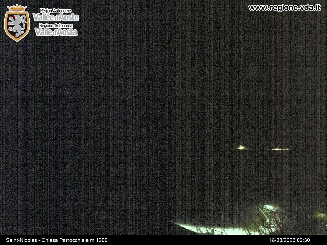 Archiv Foto Webcam Aostatal, Saint-Nicolas
