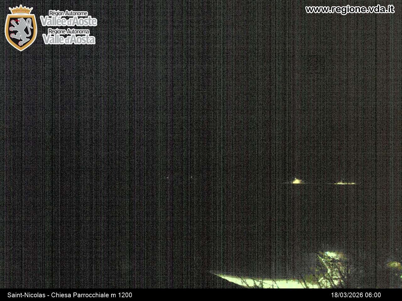 Archiv Foto Webcam Aostatal, Saint-Nicolas