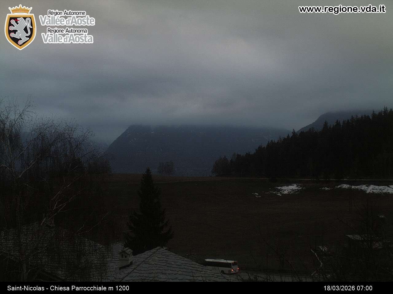 Archiv Foto Webcam Aostatal, Saint-Nicolas