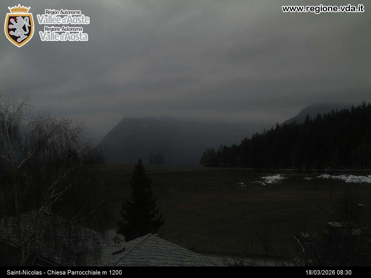Archiv Foto Webcam Aostatal, Saint-Nicolas