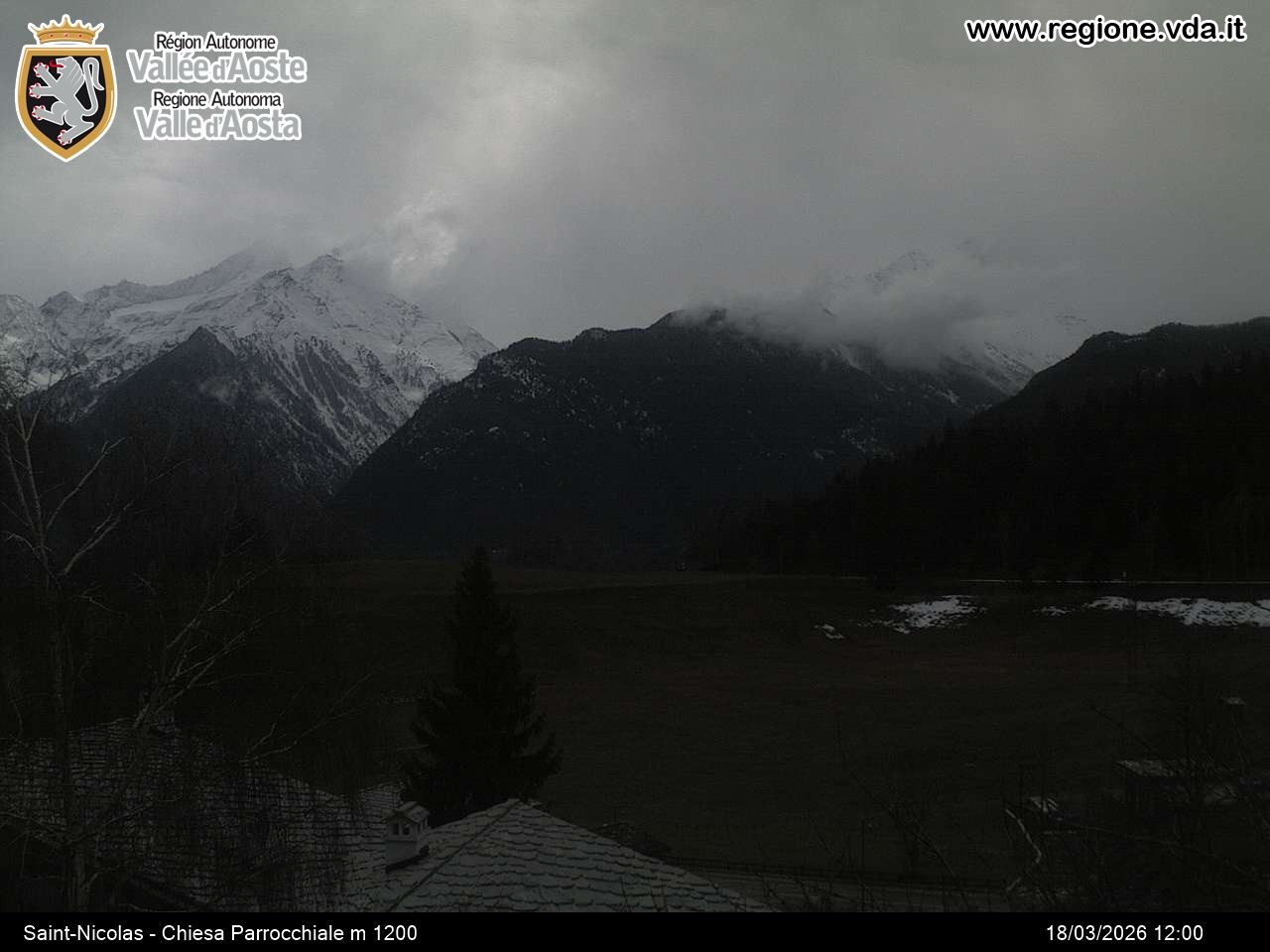 Archiv Foto Webcam Aostatal, Saint-Nicolas