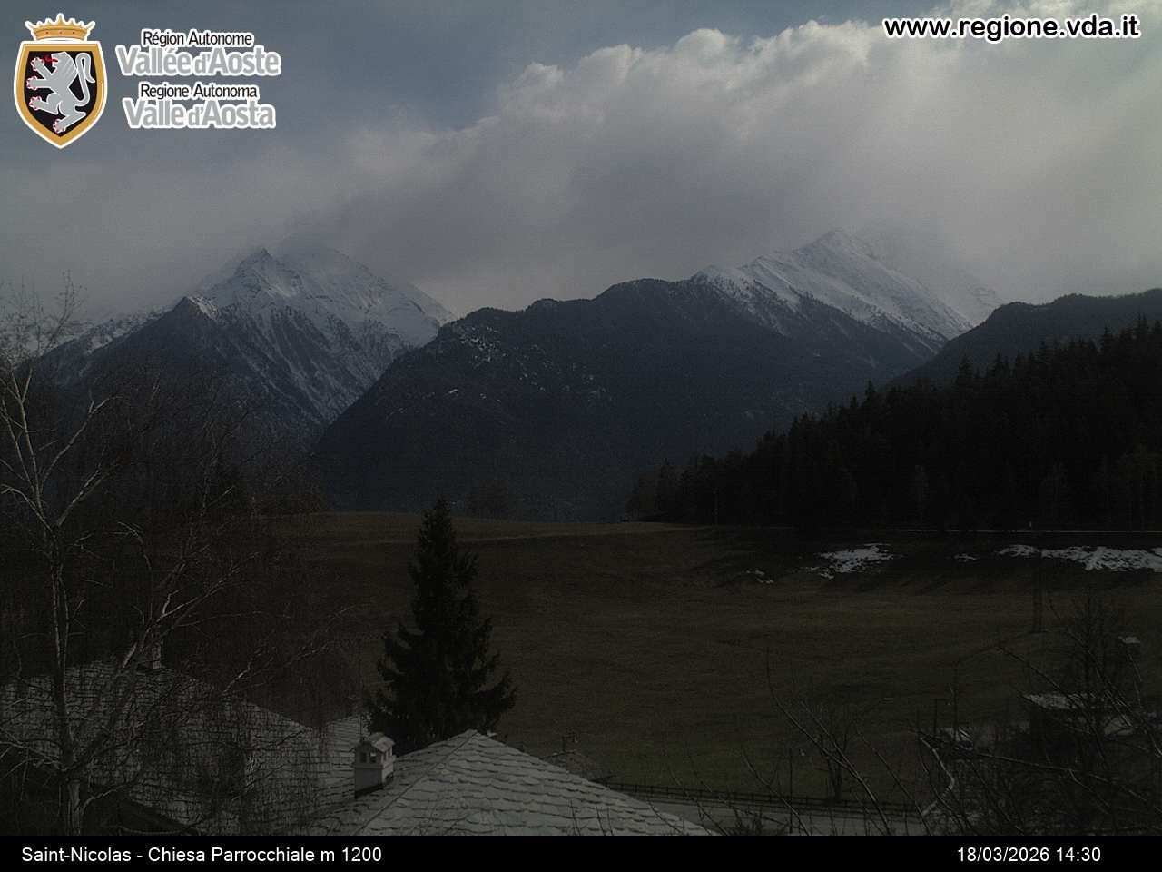 Archiv Foto Webcam Aostatal, Saint-Nicolas