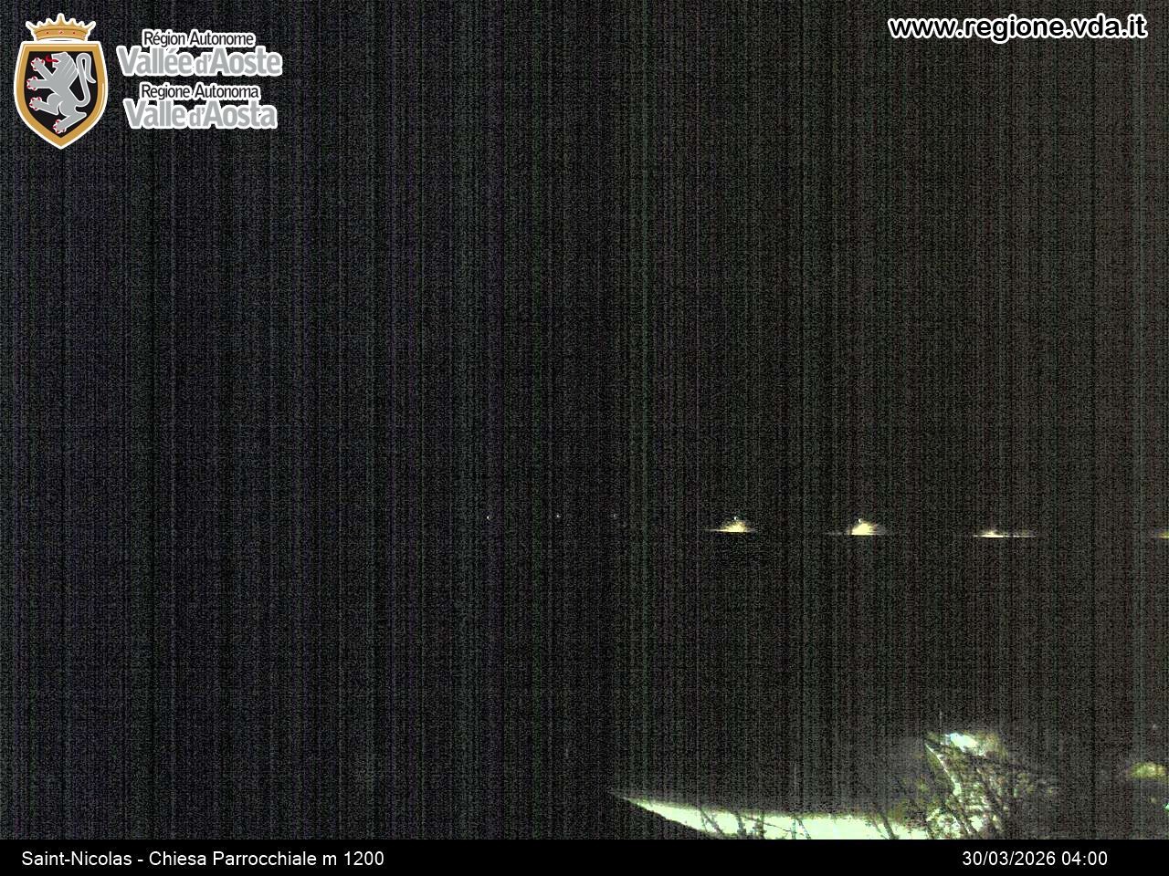 Archiv Foto Webcam Aostatal, Saint-Nicolas