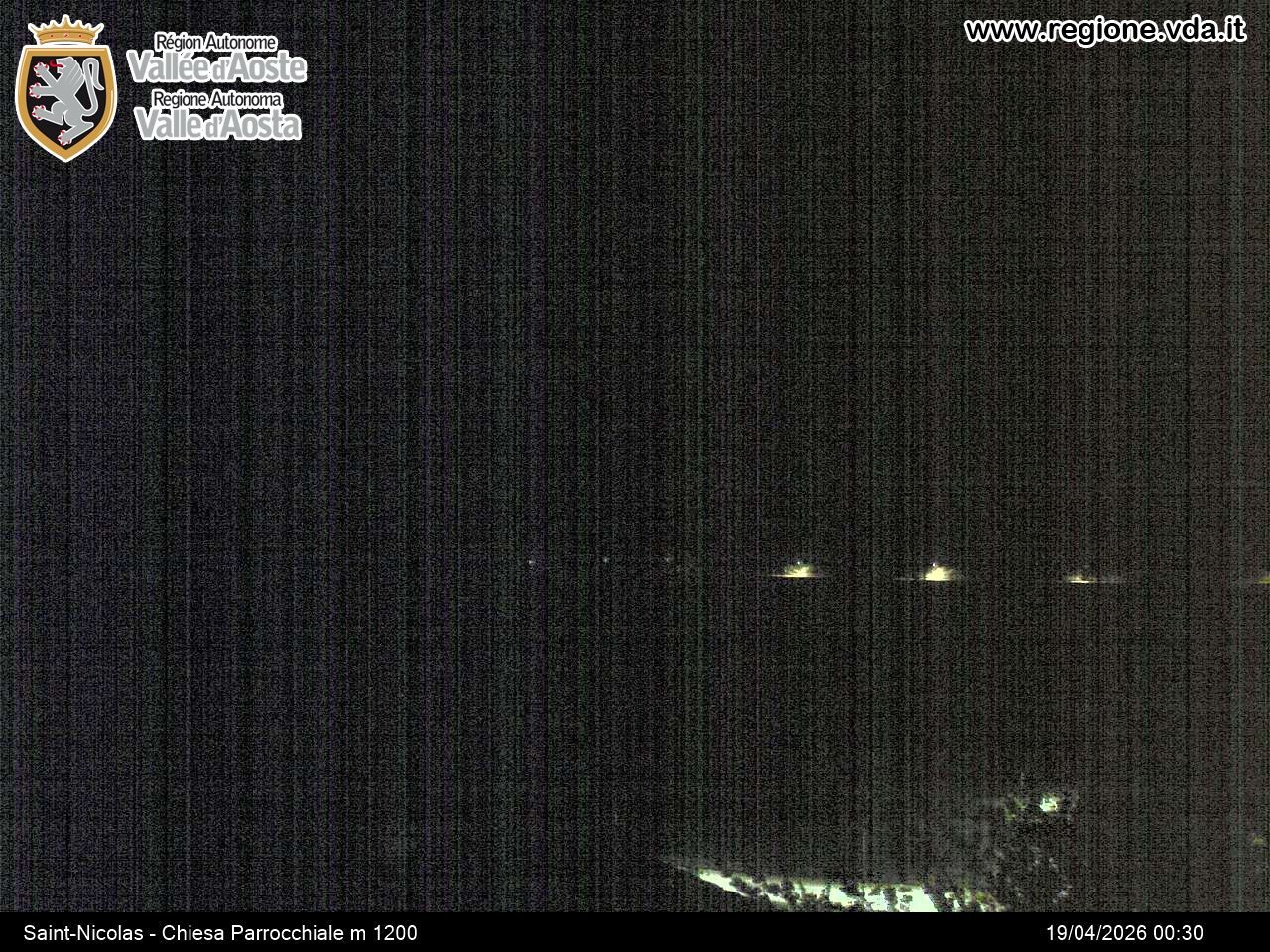 Archived image Webcam Aosta Valley, Saint-Nicolas