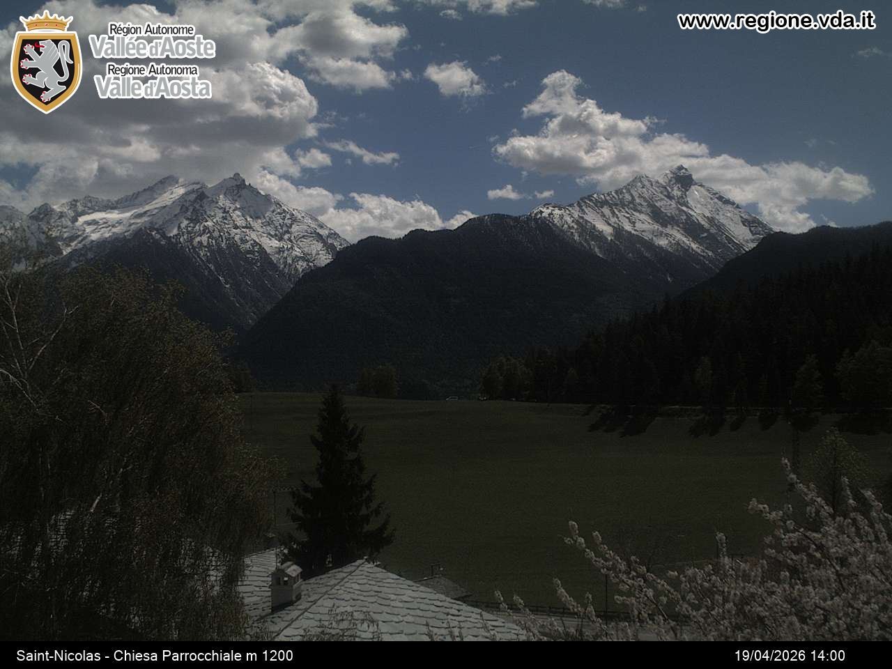Archiv Foto Webcam Aostatal, Saint-Nicolas