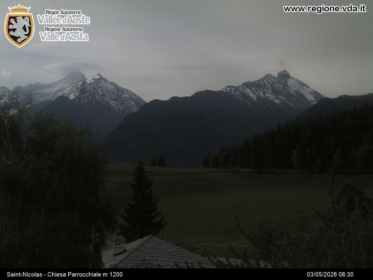 Archiv Foto Webcam Aostatal, Saint-Nicolas