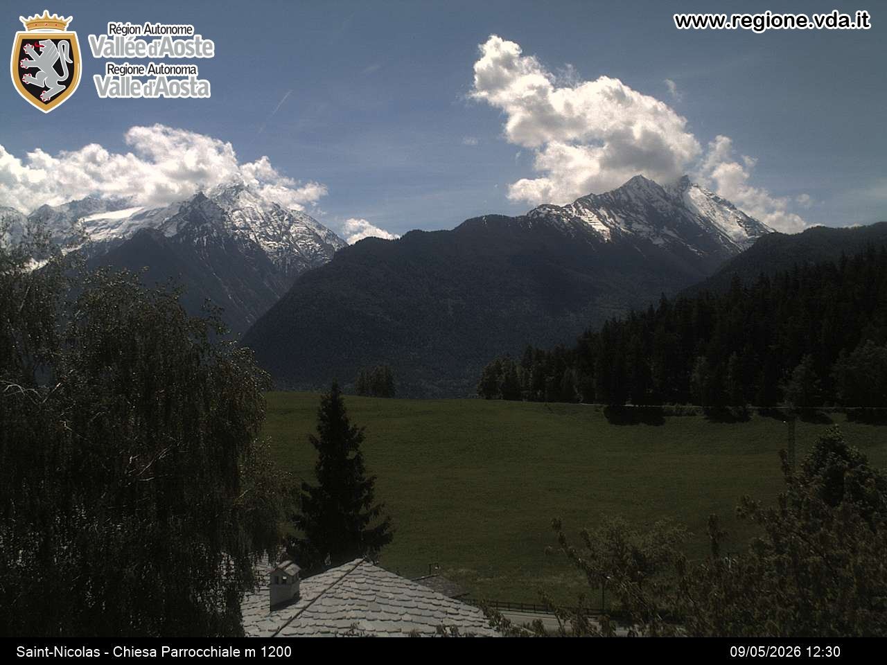 Archiv Foto Webcam Aostatal, Saint-Nicolas