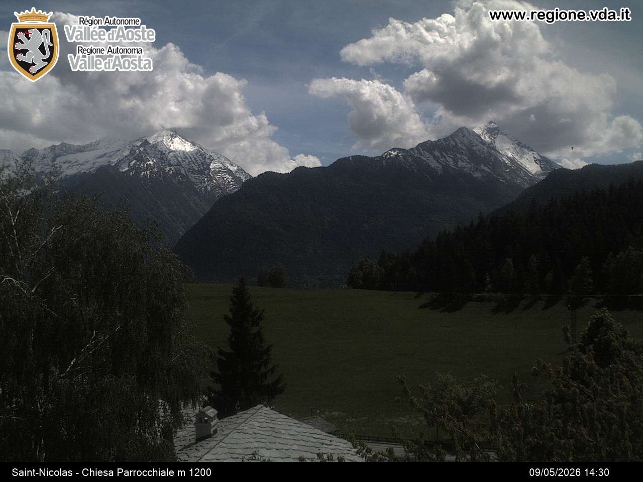 Archiv Foto Webcam Aostatal, Saint-Nicolas