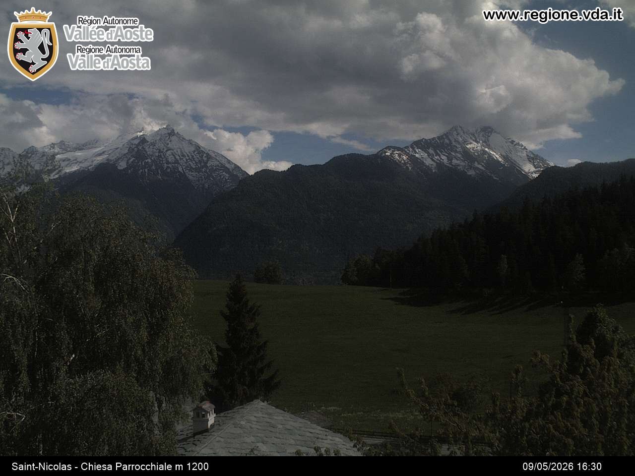 Archiv Foto Webcam Aostatal, Saint-Nicolas