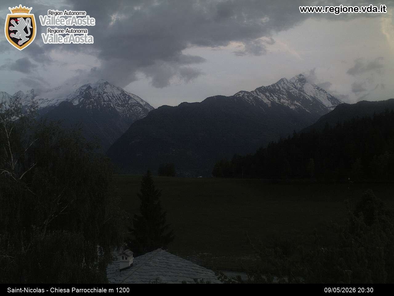 Archiv Foto Webcam Aostatal, Saint-Nicolas