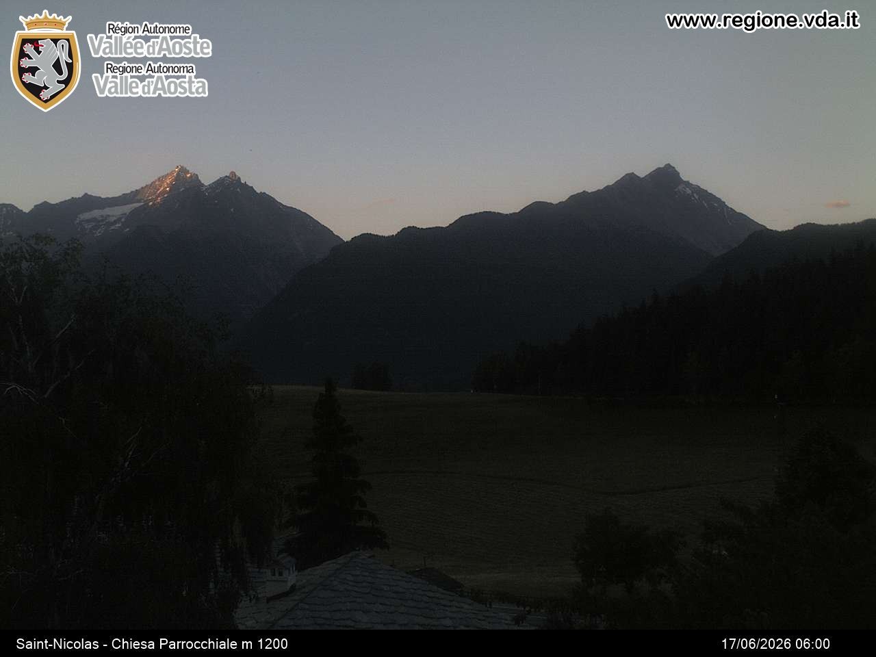 Archiv Foto Webcam Aostatal, Saint-Nicolas