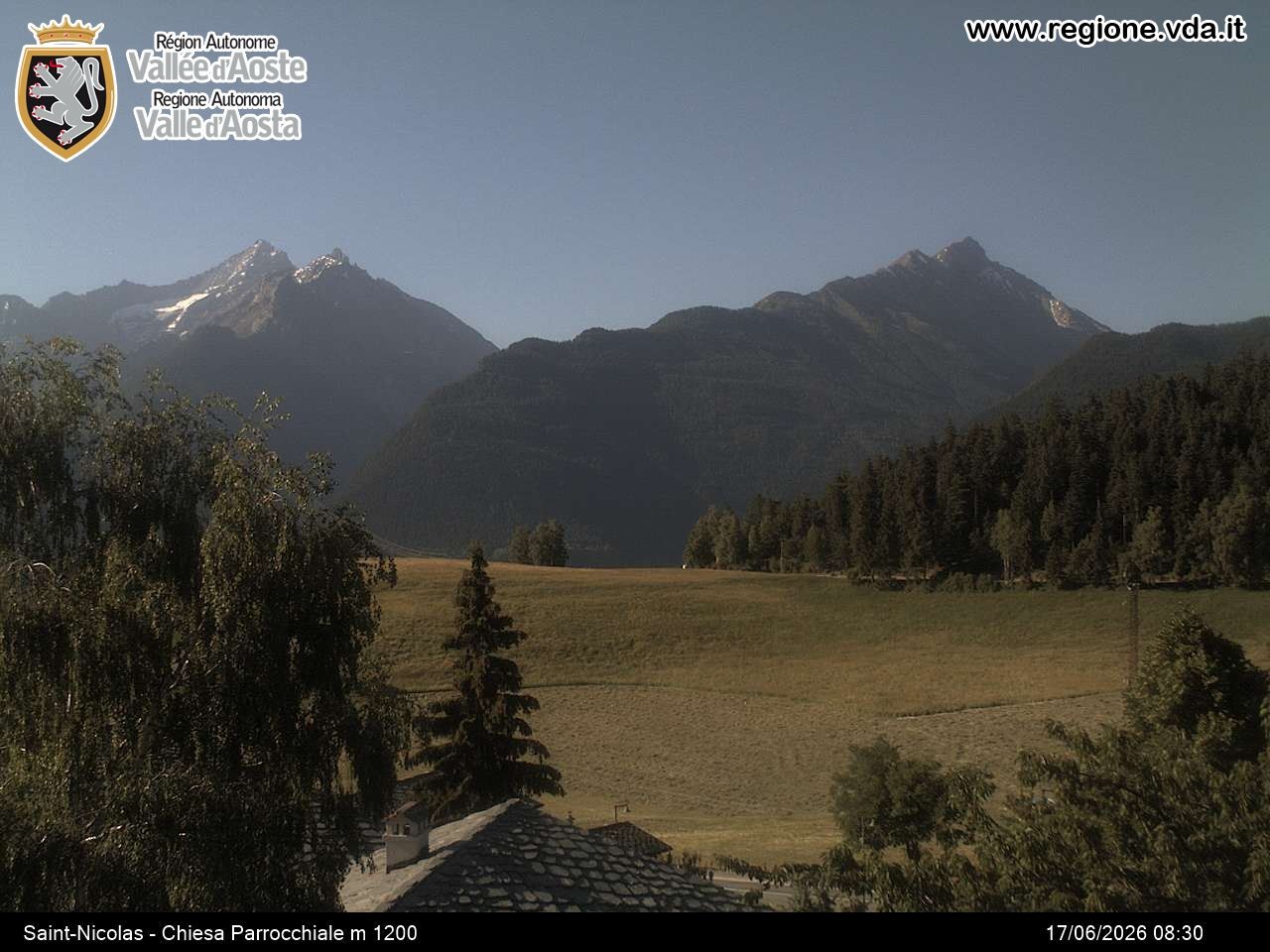 Archiv Foto Webcam Aostatal, Saint-Nicolas