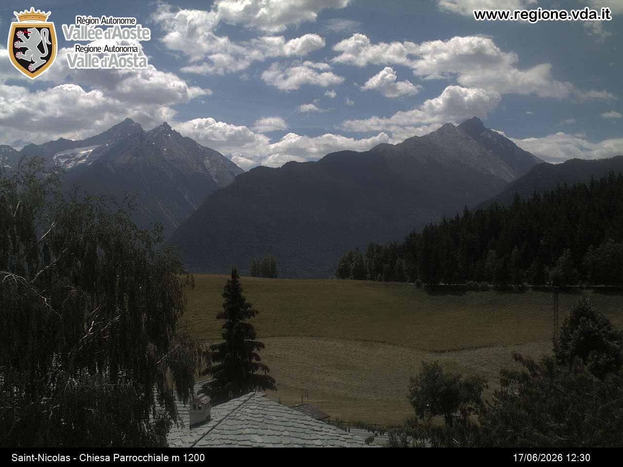 Archiv Foto Webcam Aostatal, Saint-Nicolas