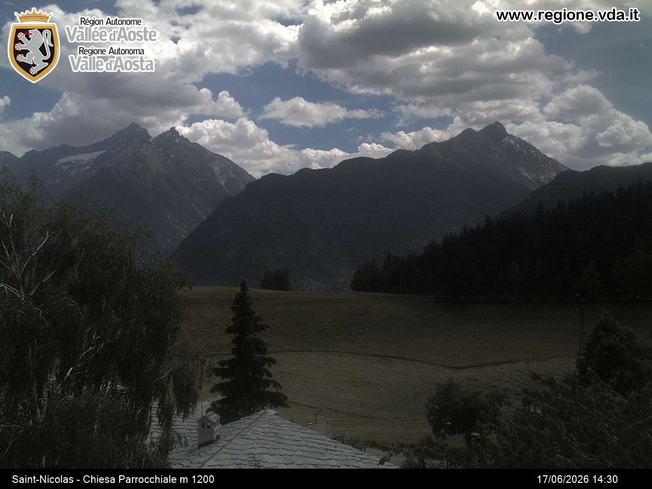 Archiv Foto Webcam Aostatal, Saint-Nicolas