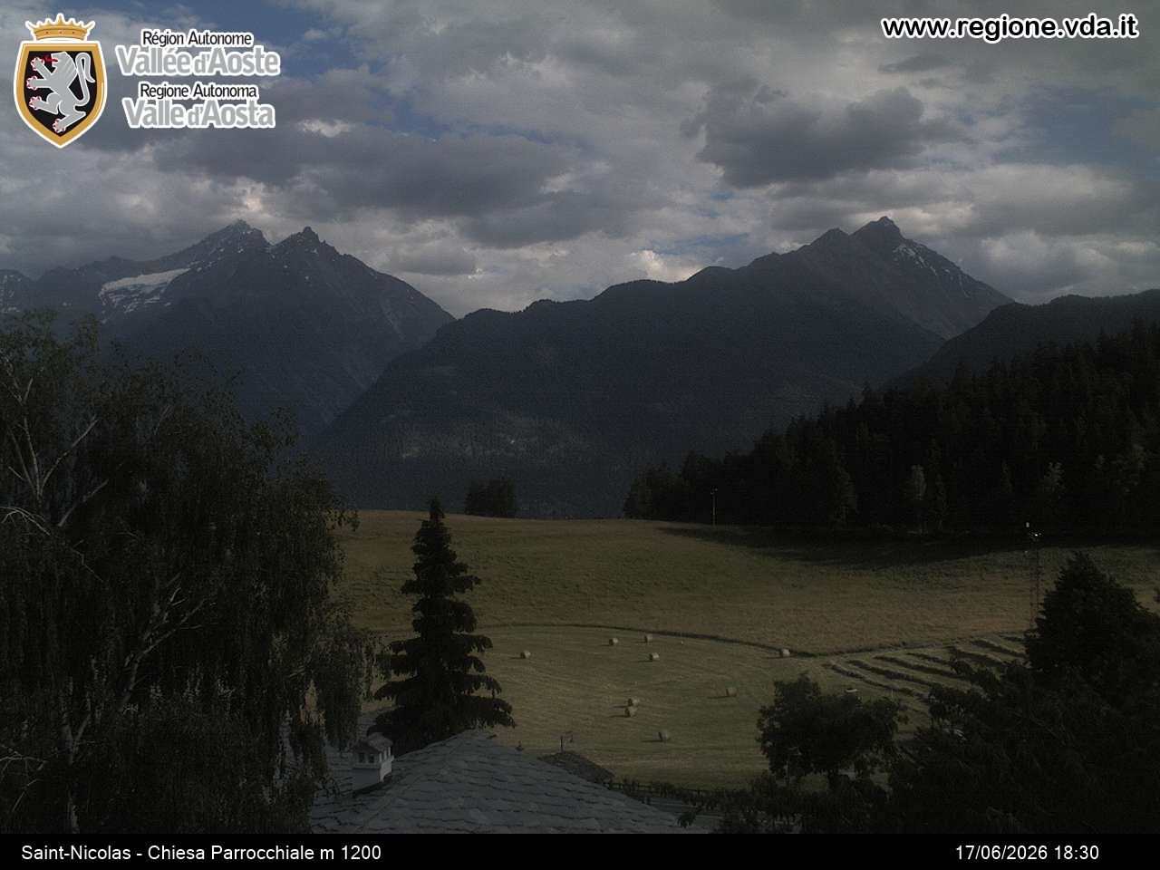 Archiv Foto Webcam Aostatal, Saint-Nicolas