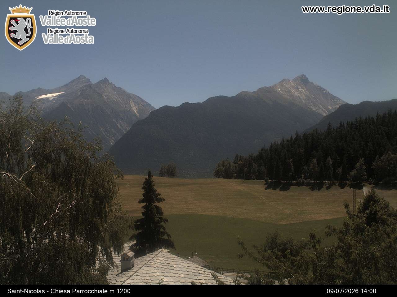 Archiv Foto Webcam Aostatal, Saint-Nicolas