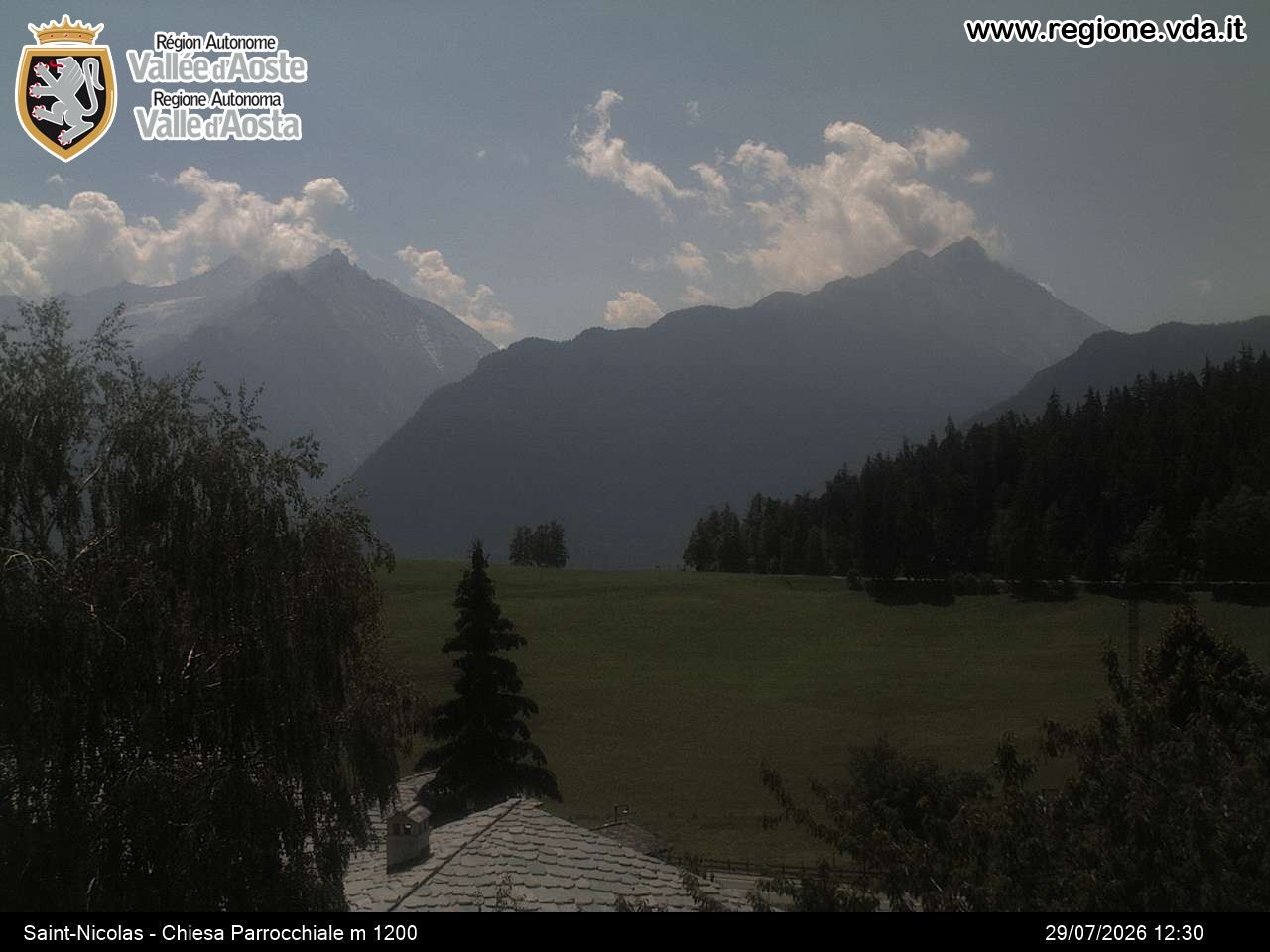 Archiv Foto Webcam Aostatal, Saint-Nicolas