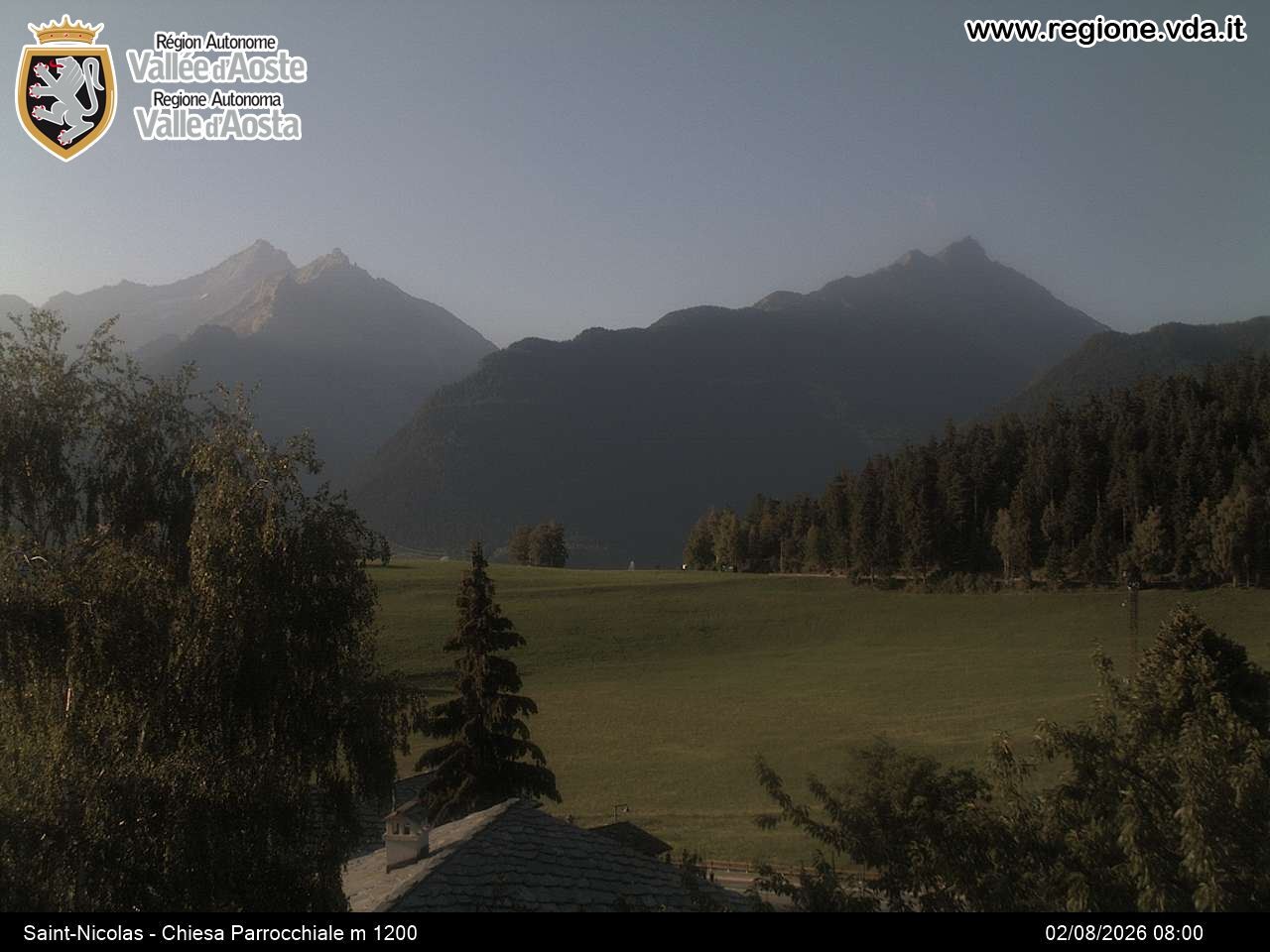 Archiv Foto Webcam Aostatal, Saint-Nicolas